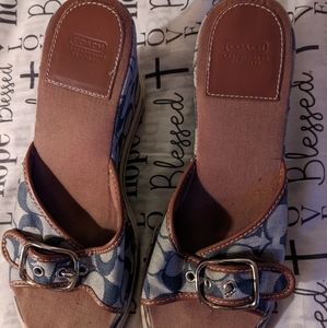 Coach sandals